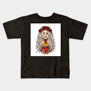 Sacred lady Kids T-Shirt